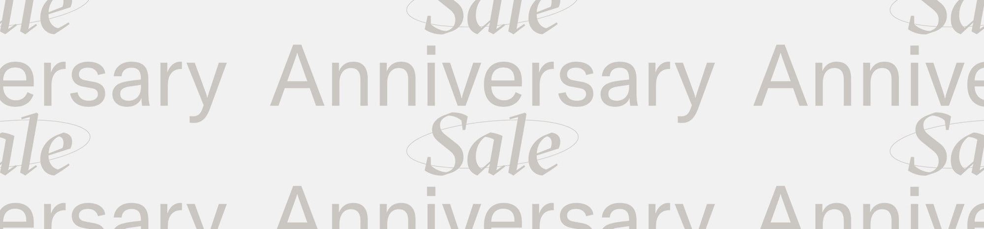 Anniversary Sale